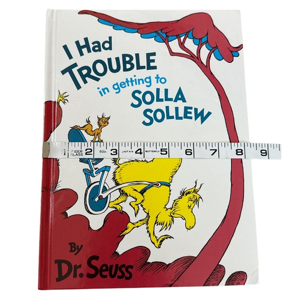 Dr. Seuss 'I Had Trouble in Getting to Solla Sollew Hard Cover Book - Picture 7 of 8